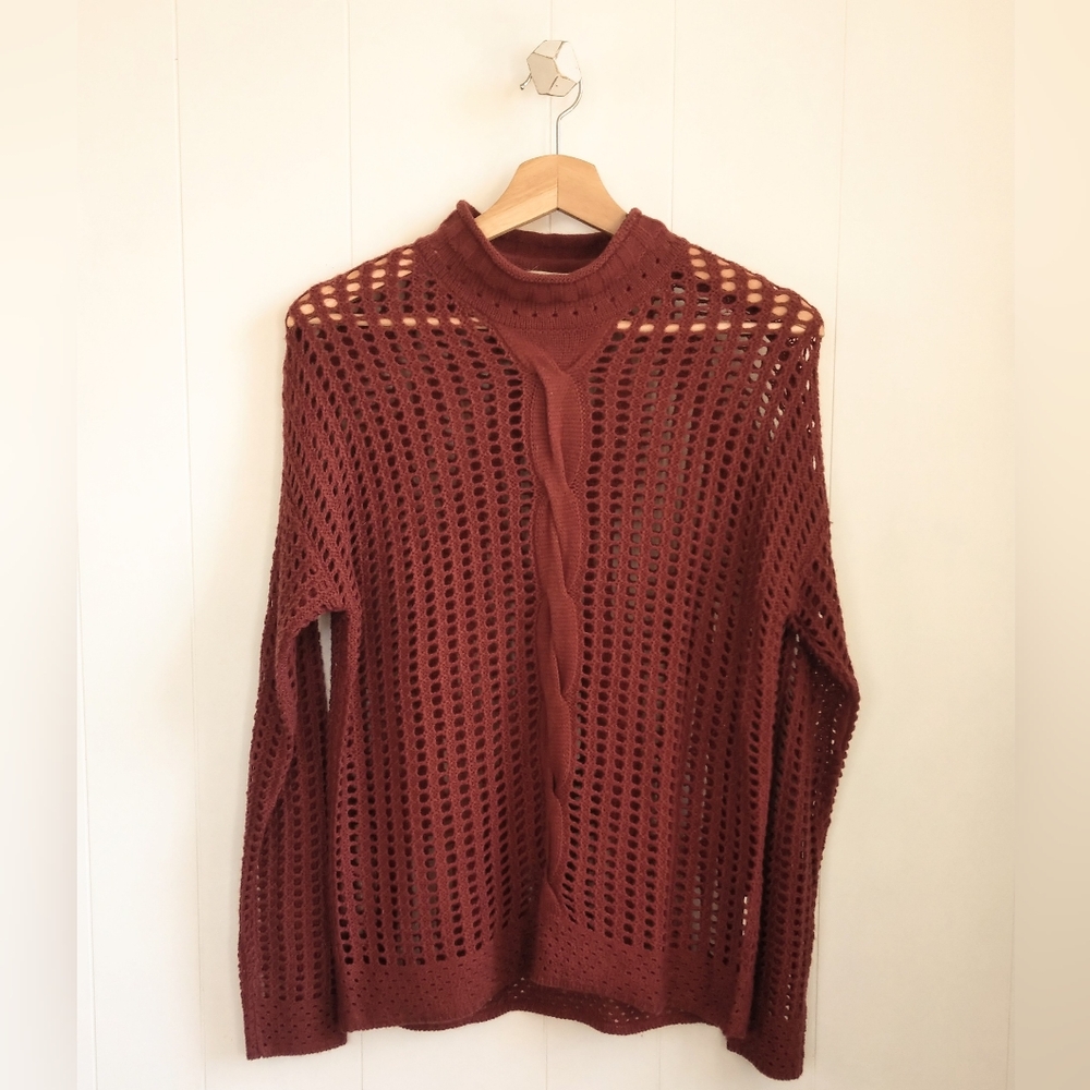 ☆ COZY Loose Knit Cable Pullover